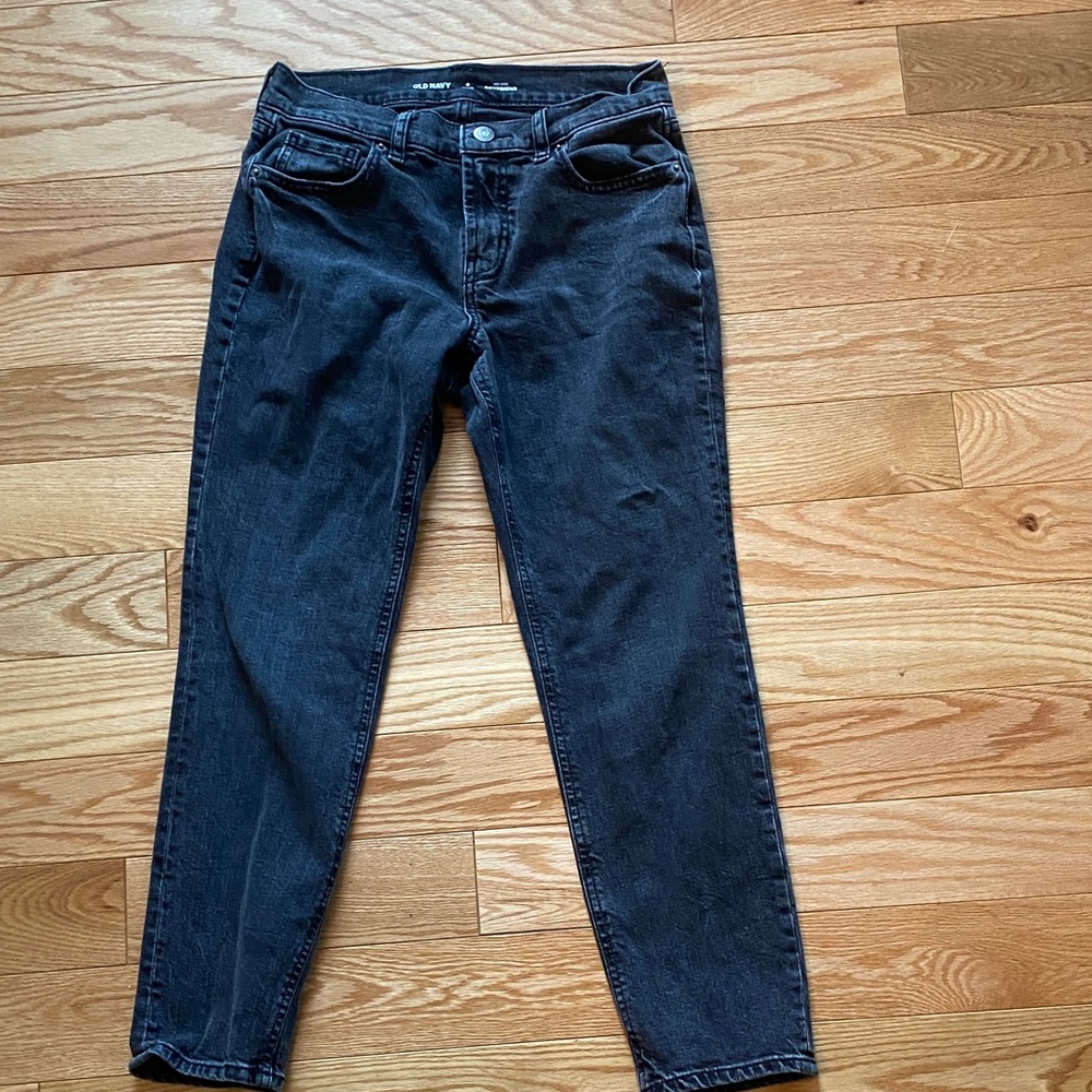 Old Navy Women's black boyfriend jeans